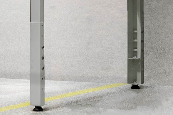 Adjustable legs - The Parking Locker by Garage Living
