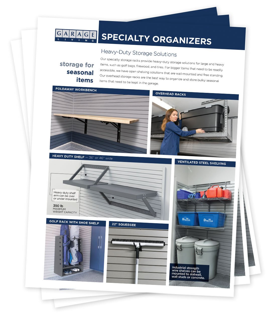Specialty Storage Brochure download by Garage Living