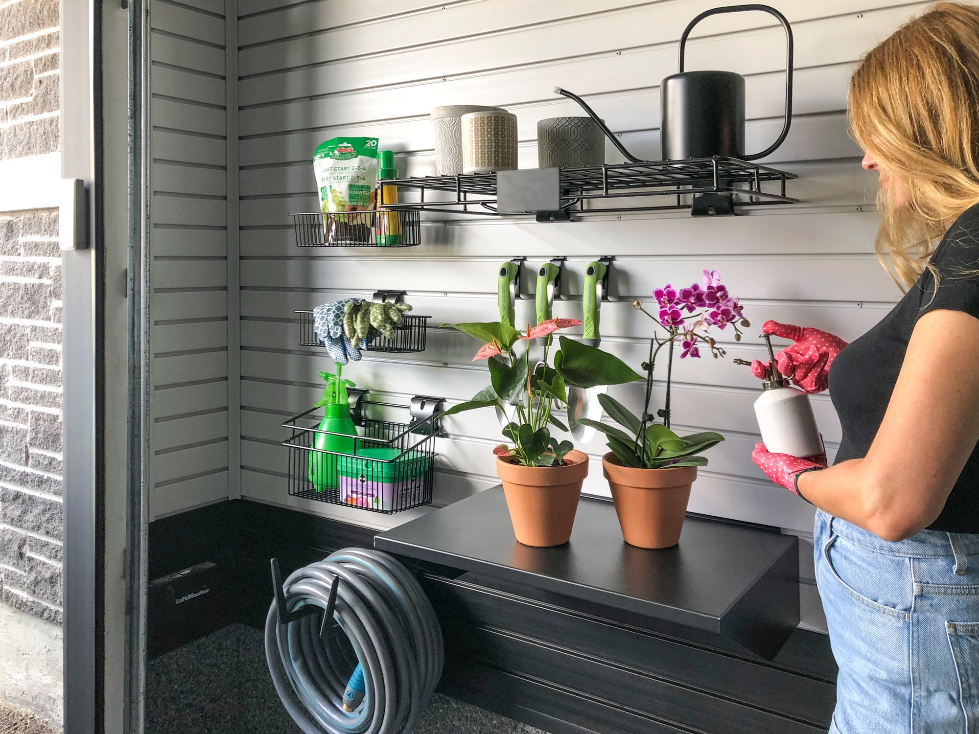 Gardening in the garage by Garage Living