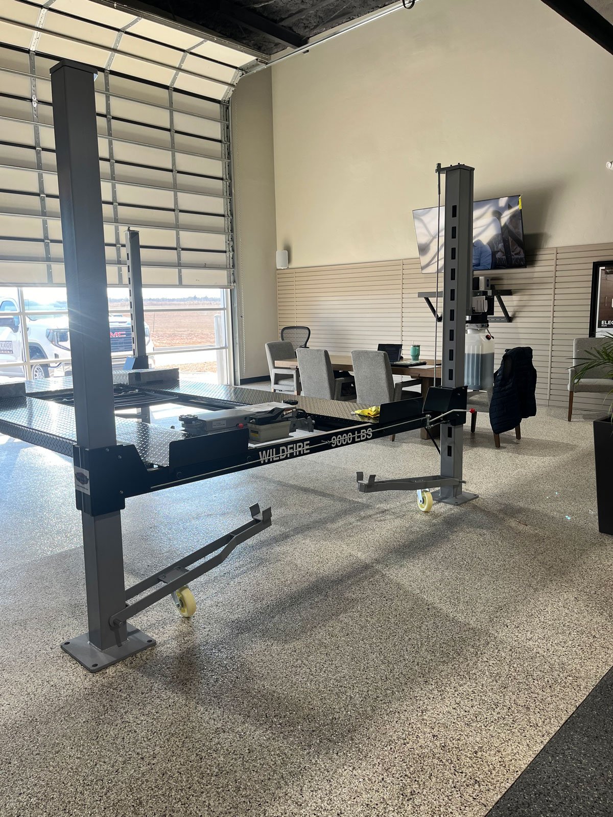 Oklahoma Car Lift Showroom - Garage Living