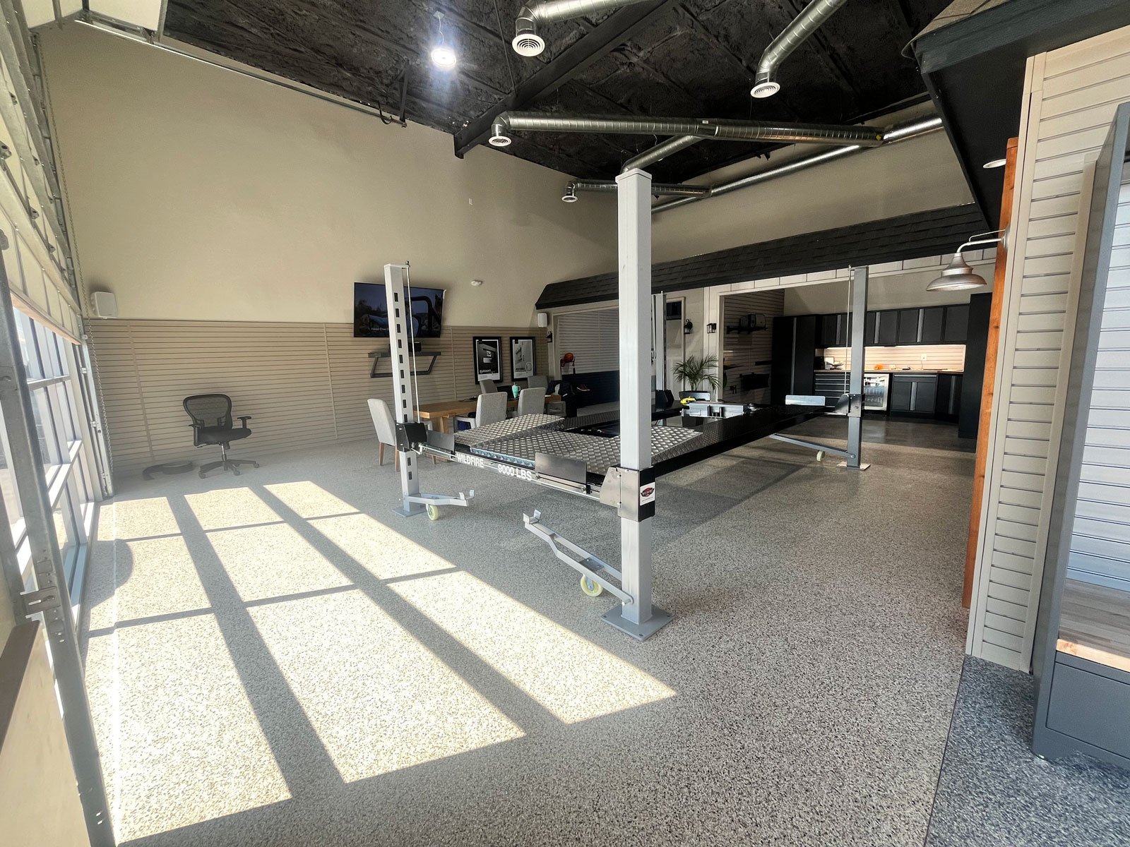 Oklahoma Car Lift Showroom - Garage Living