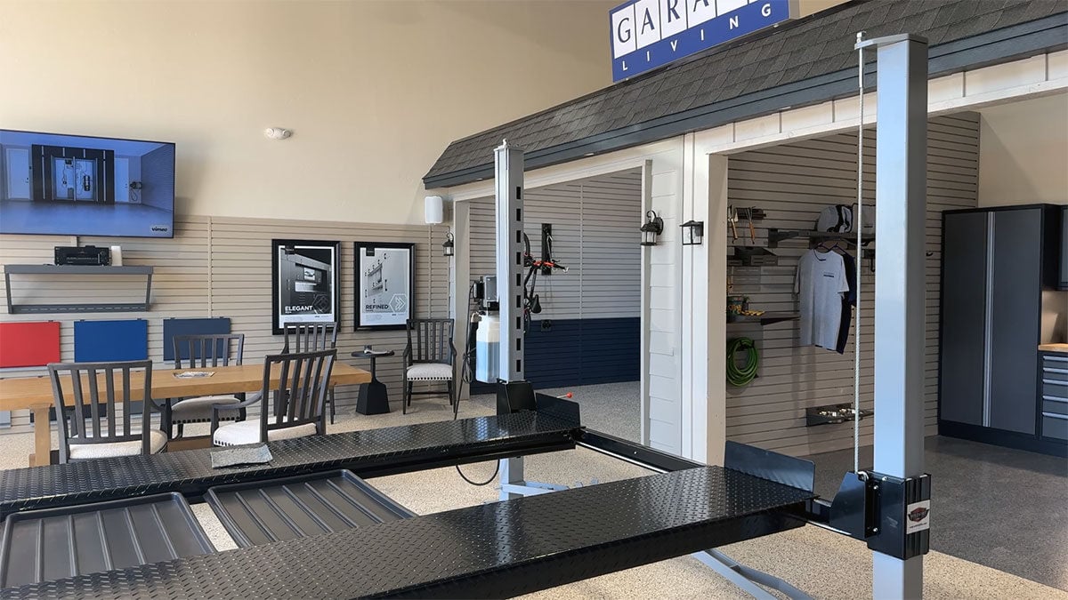Oklahoma Car Lift Showroom - Garage Living