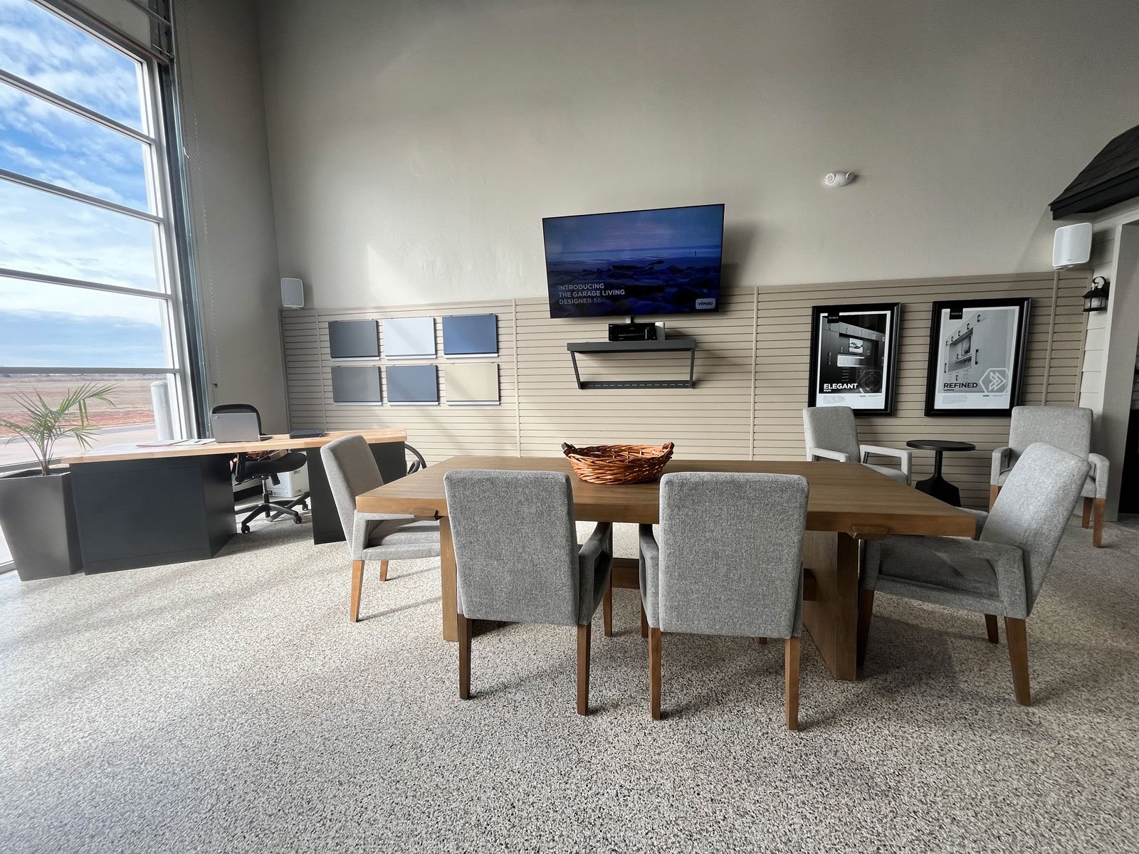 Oklahoma Showroom Reception - Garage Living