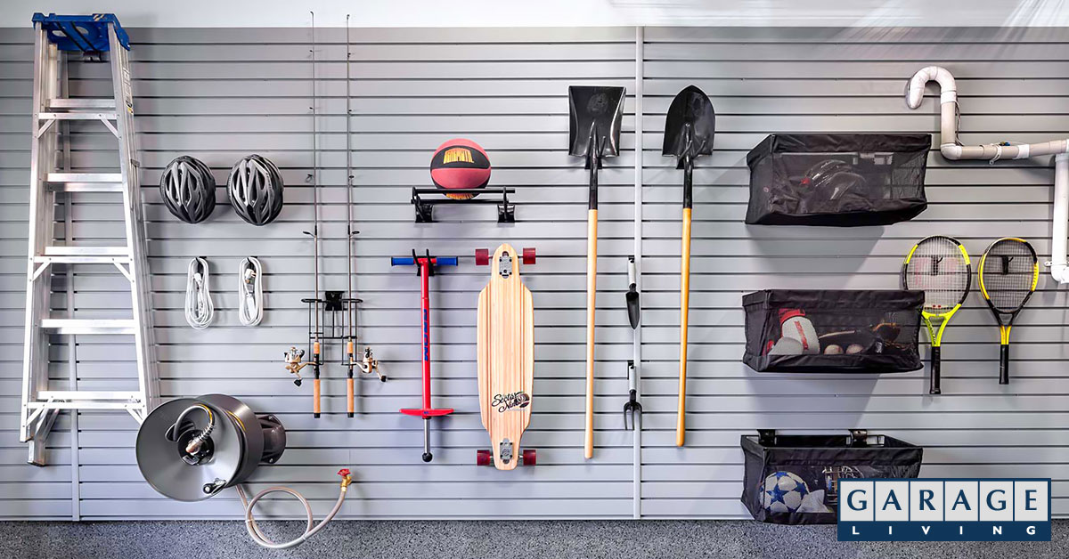 garage storage mistakes tools hanging on slatwall