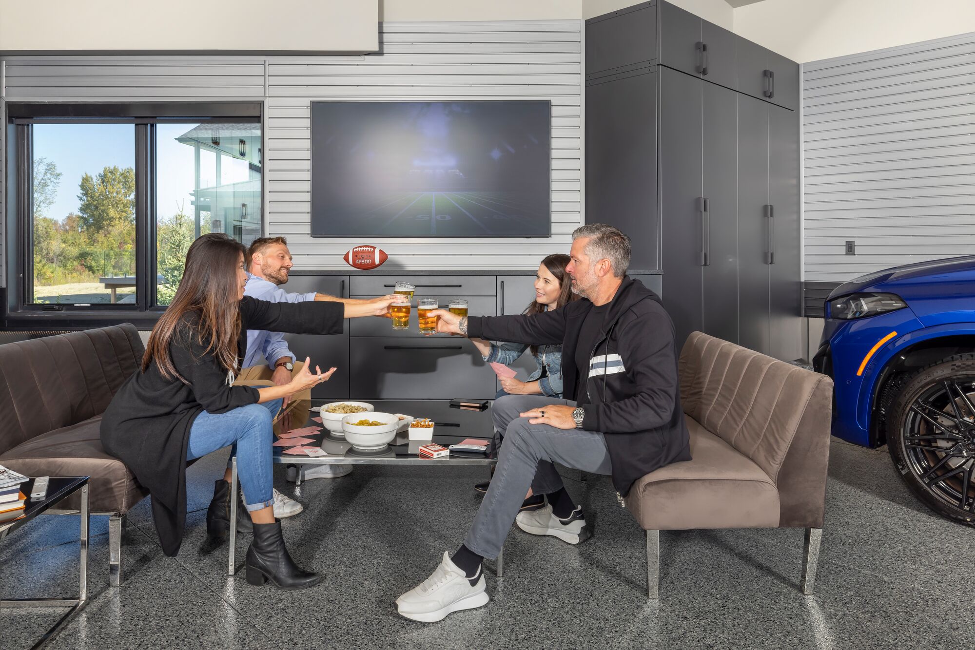 The Garage Makeover Guide for Entertaining Friends and Family