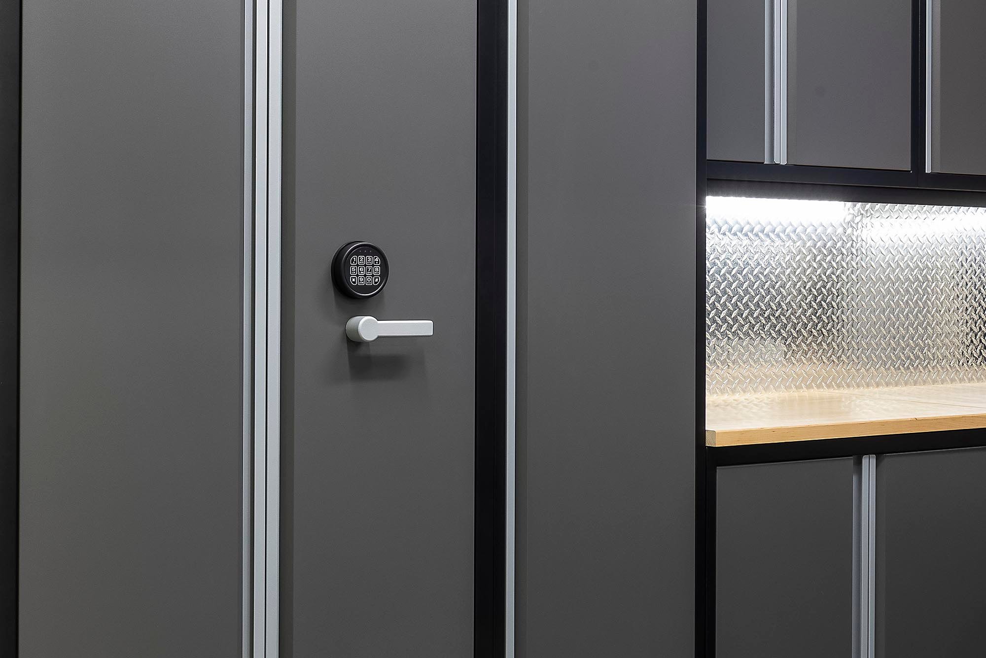 The Vault | Secure Custom Steel Storage Solutions | Garage Living