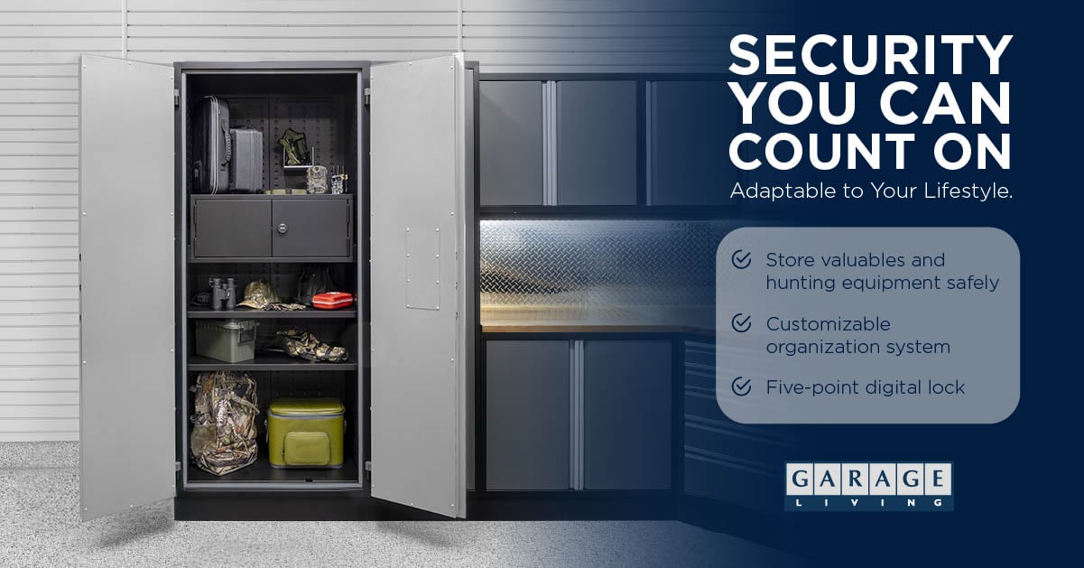 The Vault | Secure Custom Steel Storage Solutions | Garage Living