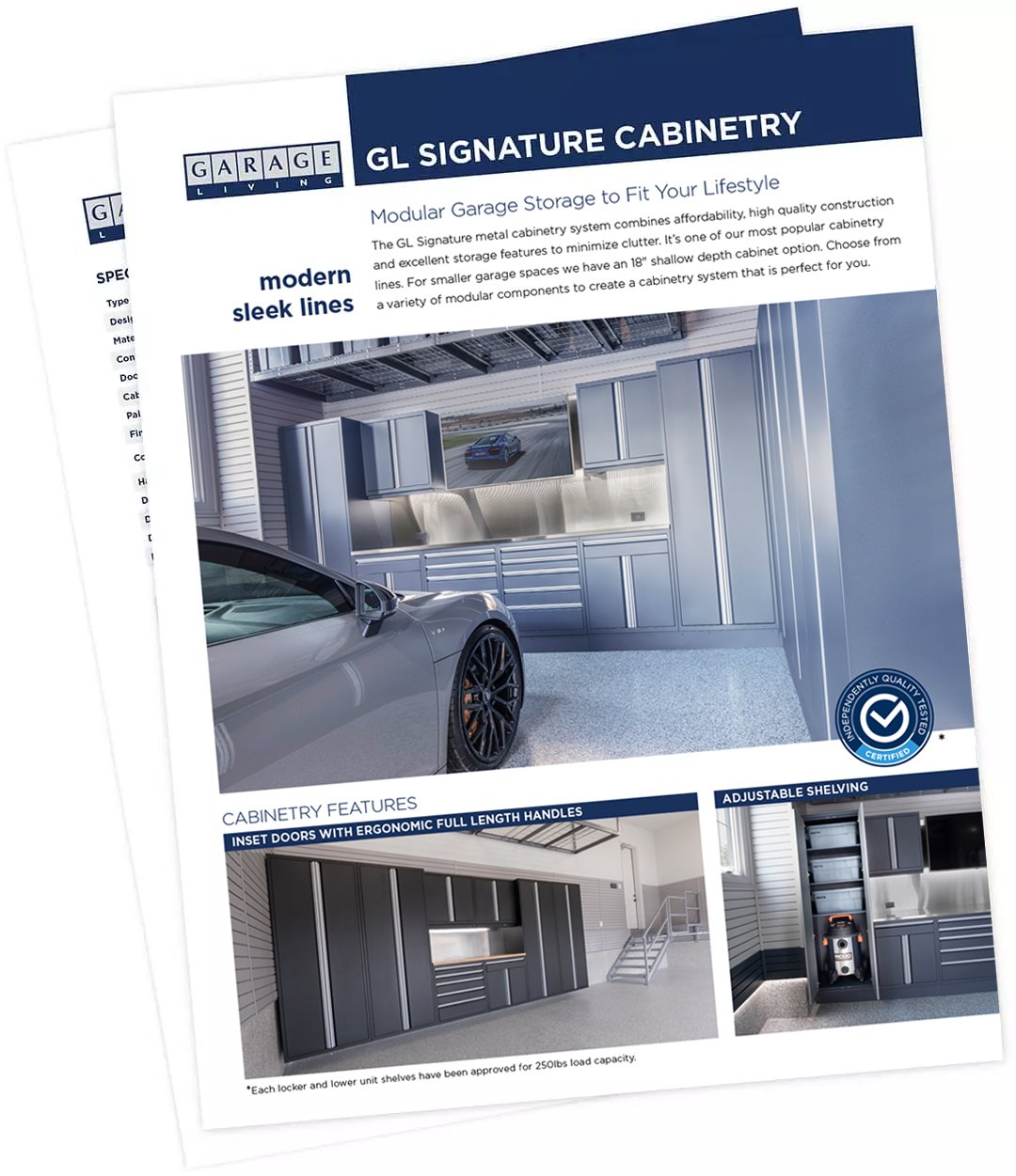 Signature Cabinetry Brochure by Garage Living
