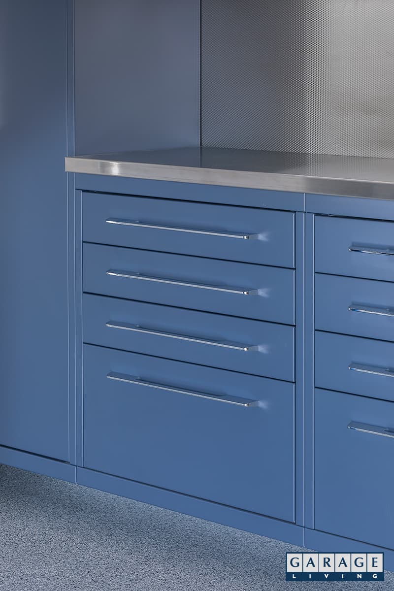 Harbor Blue drawers- Garage Living
