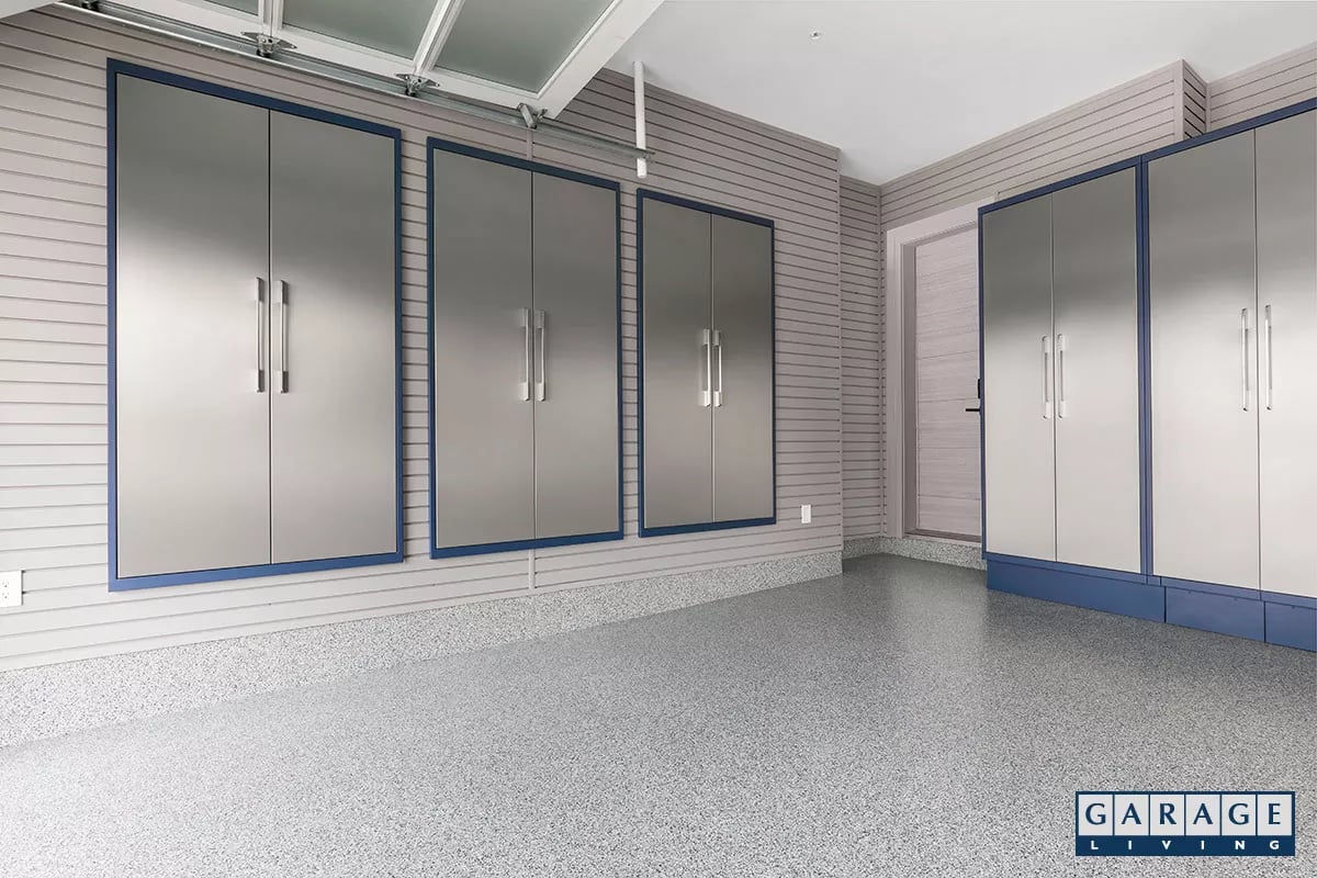Harbor Blue Unique Cabinet System - Garage Living