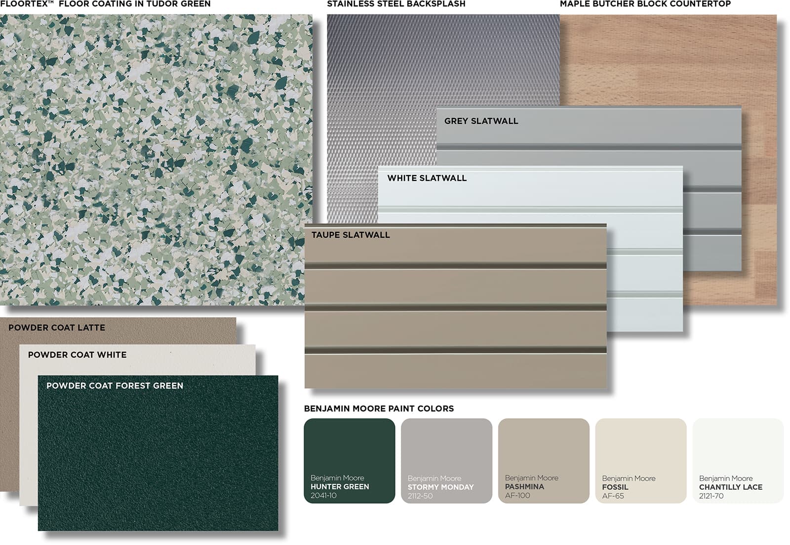 Tudor Designer Series Palette - Garage Living