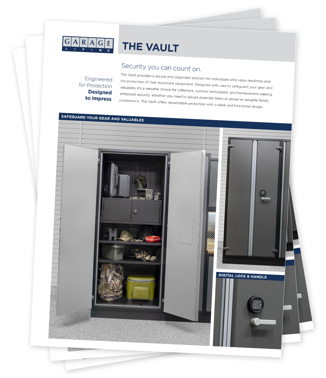 The Vault | Secure Custom Steel Storage Solutions | Garage Living