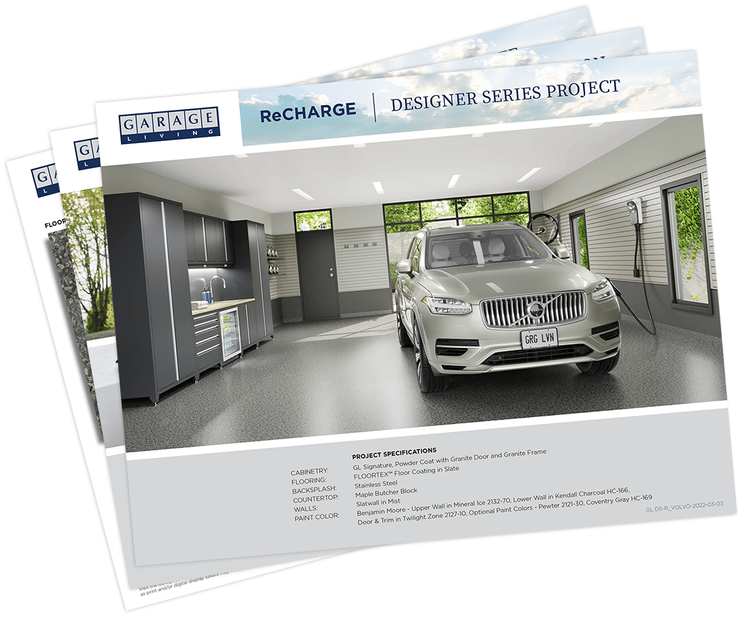Recharge Designer Series Brochure to download by Garage Living